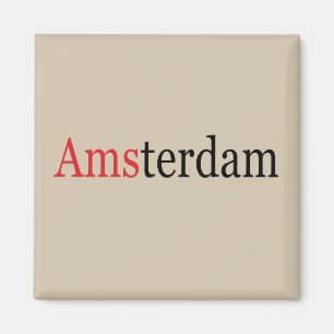 amsterdam modern elegant font script magnet