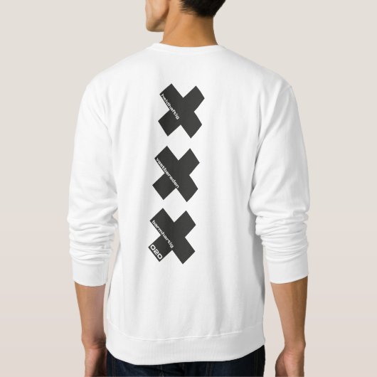Amsterdam Mokum  Sweatshirt (Rückseite)