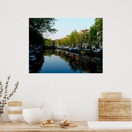 Amsterdam Mornings Poster (Küche)