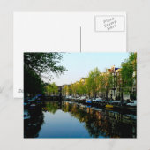 Amsterdam Mornings Postkarte (Vorne/Hinten)