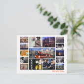Amsterdam multiimage postkarte (Stehend Vorderseite)