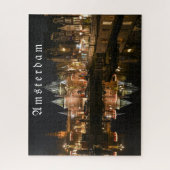 Amsterdam nachts, Weihnachten 2021 Jigsaw Puz Puzzle (Vertikal)