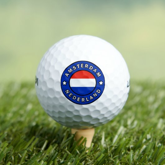 Amsterdam Nederland Golfball (Insitu T-Shirt)