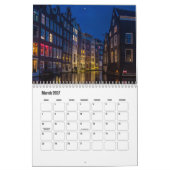 Amsterdam-Netherlands Calendar Kalender (Mär 2027)