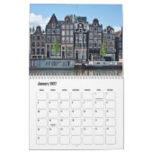 Amsterdam-Netherlands Calendar Kalender (Jan 2027)