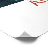 Amsterdam Niederlande Berühmte Sehenswürdigkeiten Poster (Ecke)