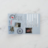 Amsterdam Niederlande Birthday Pass Einladung (Innenseite)