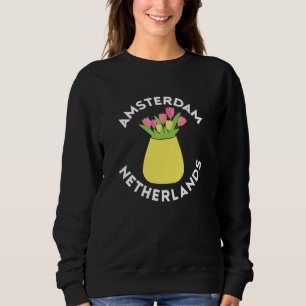 Amsterdam Niederlande Blume Tulips Holland 1 Sweatshirt