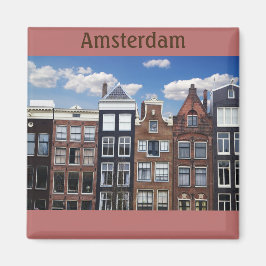 Amsterdam Niederlande Canal Houses Magnet