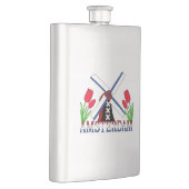 Amsterdam Niederlande Classic Flask Flachmann (Rechts)
