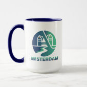 Amsterdam Niederlande Europa Tasse (Links)
