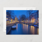 Amsterdam, Niederlande Fotografie Postcard Postkarte (Vorne/Hinten)