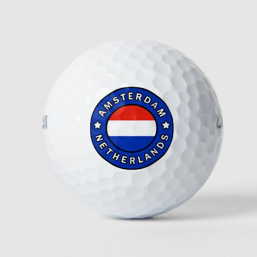 Amsterdam Niederlande Golfball (Vorderseite)