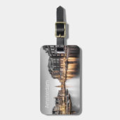 Amsterdam Niederlande Holland Dutch Souvenir Gepäckanhänger (Vorderseite vertikal)