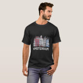 Amsterdam Niederlande Holland T-Shirt (Vorne ganz)