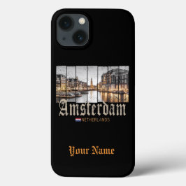 Amsterdam Niederlande Holland Vintage Souvenir Case-Mate iPhone Hülle