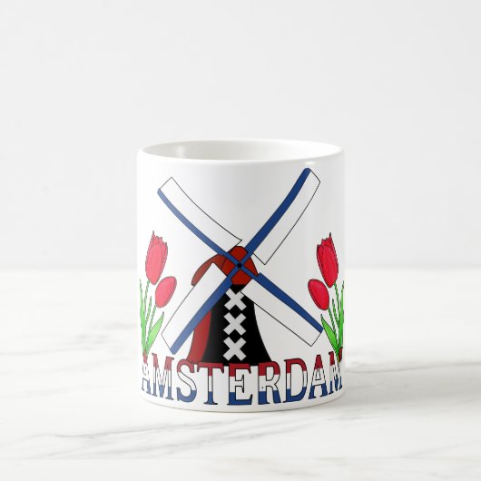 Amsterdam Niederlande Kaffeetasse (Mittel)