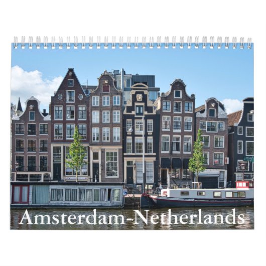 Amsterdam-Niederlande Kalender (Titelbild)