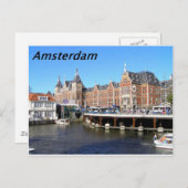 Amsterdam-Niederlande—[kan.k] Postkarte (Vorne/Hinten)