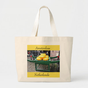 Amsterdam, Niederlande, Käse, Jumbo Stoffbeutel