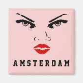Amsterdam, Niederlande Magnet (Vorne)