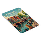 Amsterdam Niederlande Magnet (Rechte Seite)