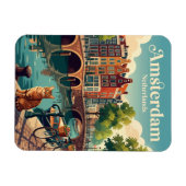 Amsterdam Niederlande Magnet (Horizontal)