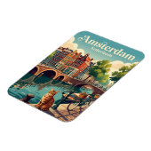 Amsterdam Niederlande Magnet (Linke Seite)