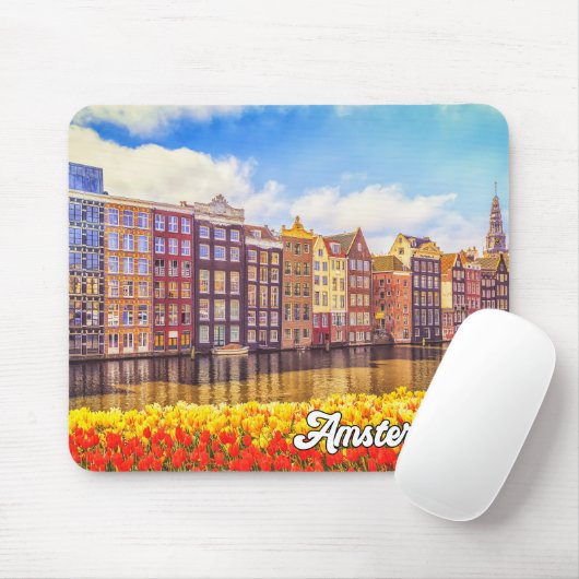 Amsterdam, Niederlande Mousepad (Mit Mouse)