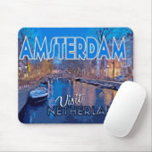 Amsterdam, Niederlande Mousepad (Mit Mouse)