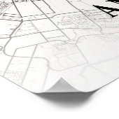 Amsterdam - Niederlande Neapolitan City Map Poster (Ecke)