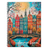 Amsterdam Niederlande Notizblock (Vorderseite)