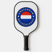 Amsterdam Niederlande Pickleball Schläger (Vorderseite)