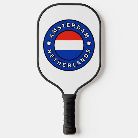 Amsterdam Niederlande Pickleball Schläger (Vorderseite)