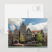 Amsterdam - Niederlande Postcard Postkarte (Vorne/Hinten)