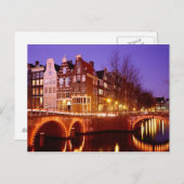 Amsterdam - Niederlande Postcard Postkarte (Vorne/Hinten)