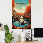 Amsterdam, Niederlande Poster (Heimbüro)