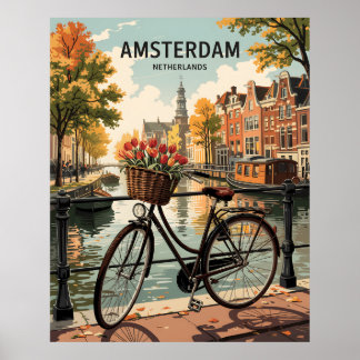 Amsterdam Niederlande Poster