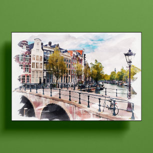 Amsterdam, Niederlande Poster