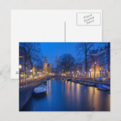 Amsterdam, Niederlande Postkarte (Vorne/Hinten)