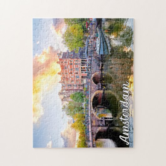 Amsterdam, Niederlande Puzzle (Vertikal)