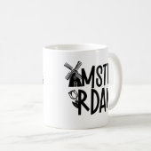 Amsterdam Niederlande Reise Kaffeetasse (VorderseiteRechts)