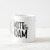 Amsterdam Niederlande Reise Kaffeetasse (Vorderseite Links)