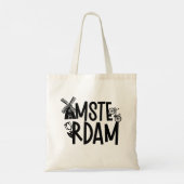 Amsterdam Niederlande Reise  Tragetasche (Rückseite)