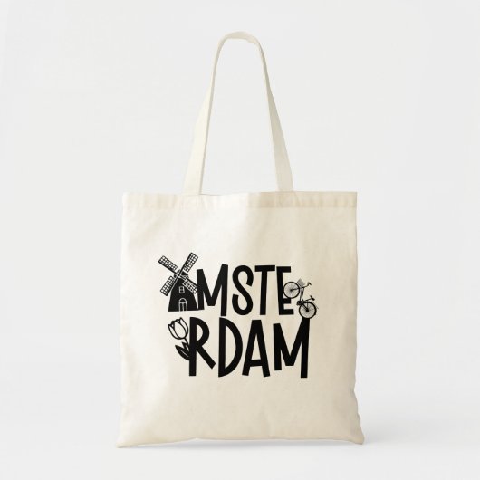 Amsterdam Niederlande Reise  Tragetasche (Vorne)