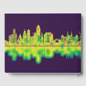 Amsterdam Niederlande Skyline Gästebuch (Rückseite)