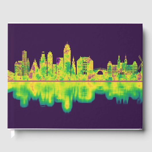 Amsterdam Niederlande Skyline Gästebuch (Vorderseite)