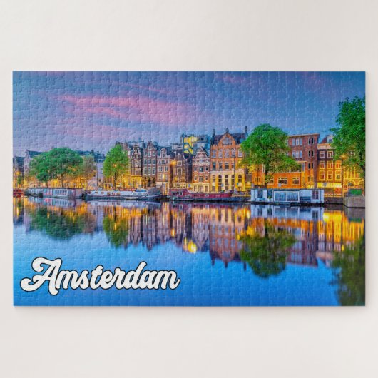 Amsterdam, Niederlande, Sundown Puzzle (Horizontal)