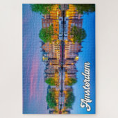 Amsterdam, Niederlande, Sundown Puzzle (Vertikal)