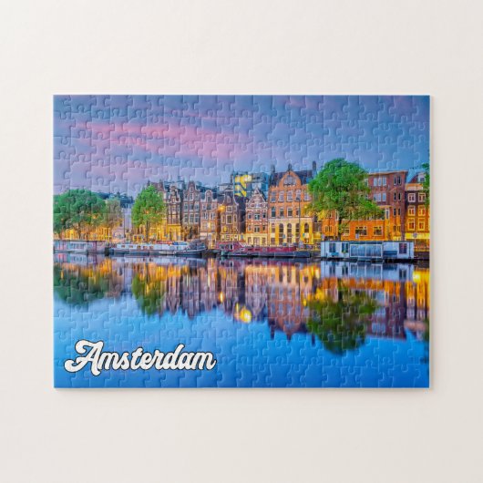 Amsterdam, Niederlande, Sundown Puzzle (Horizontal)